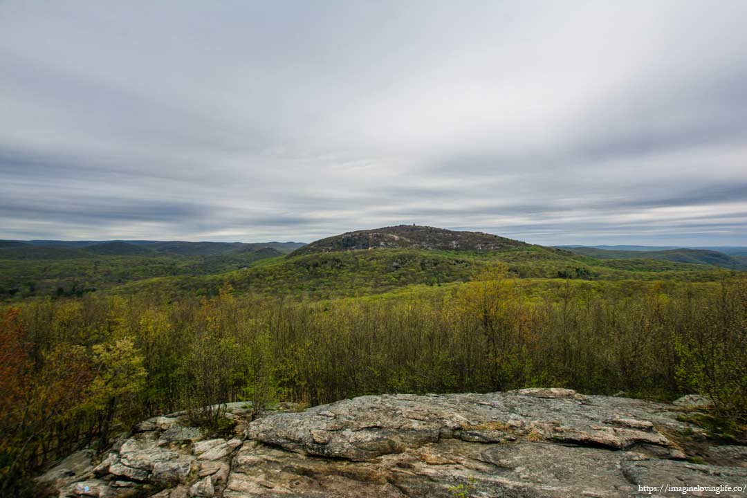 blue trail view